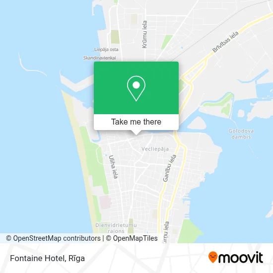 Fontaine Hotel map