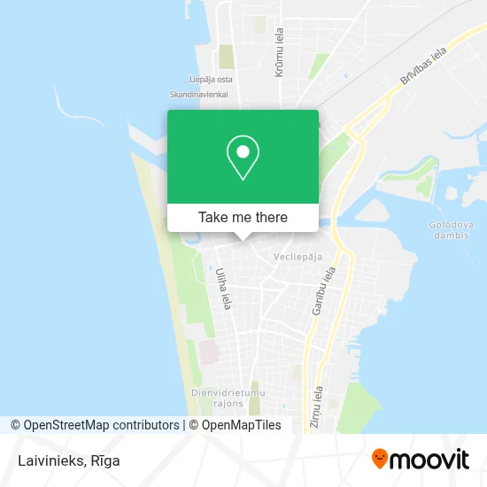 Laivinieks map