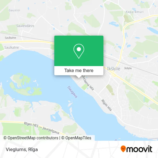 Vieglums map