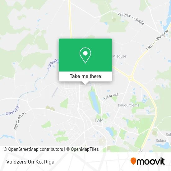 Valdzers Un Ko map