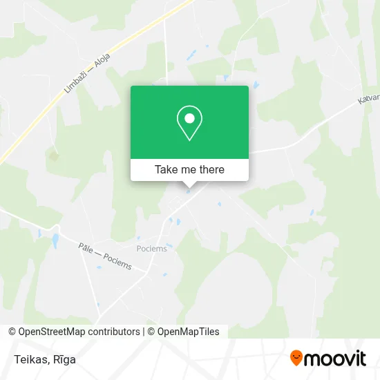 Teikas map