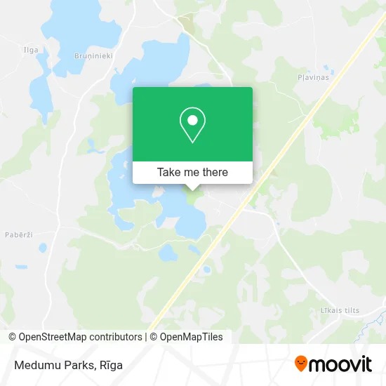 Medumu Parks map