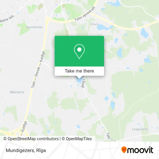 Mundigezers map
