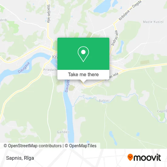 Sapnis map
