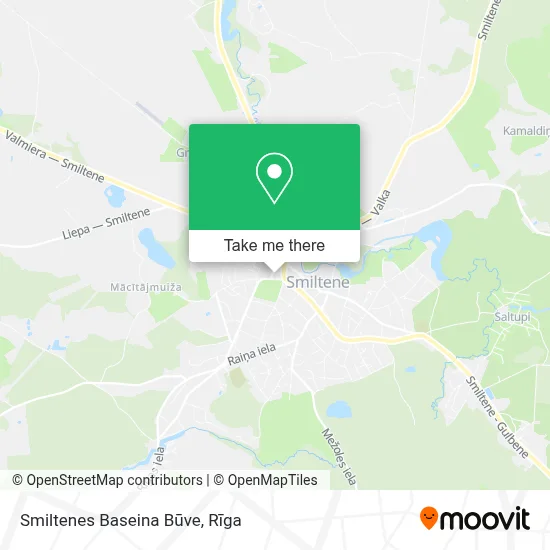 Smiltenes Baseina Būve map
