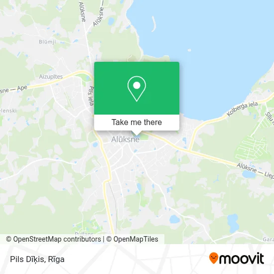 Pils Dīķis map