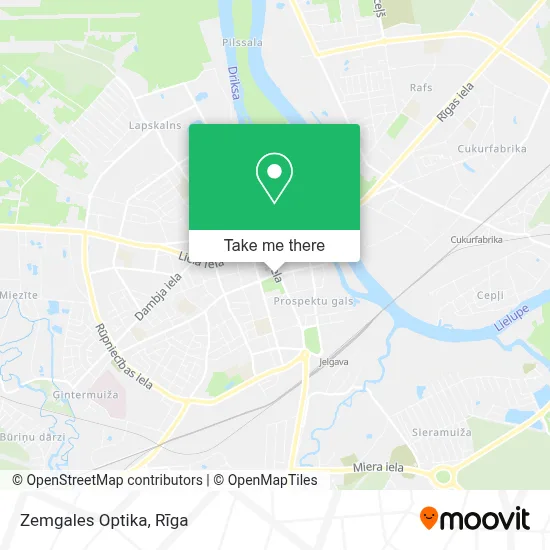 Zemgales Optika map