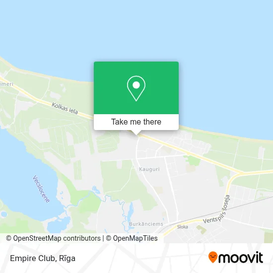 Empire Club map