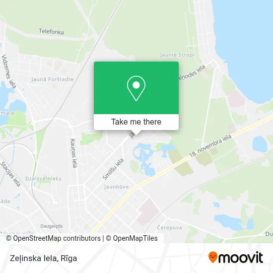 Zeļinska Iela map
