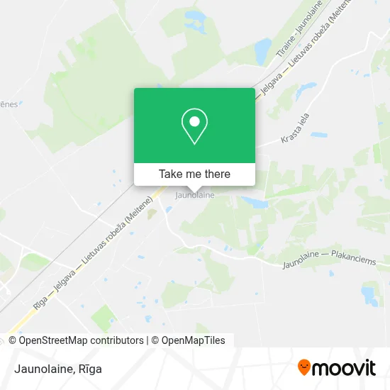 Jaunolaine map