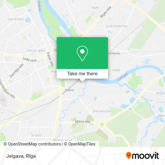 Jelgava map