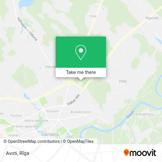 Avoti map