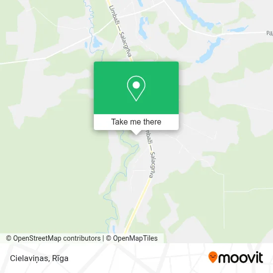 Cielaviņas map