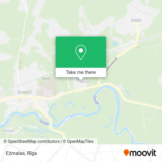 Ežmalas map