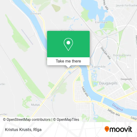 Kristus Krusts map