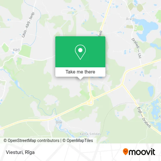 Viesturi map