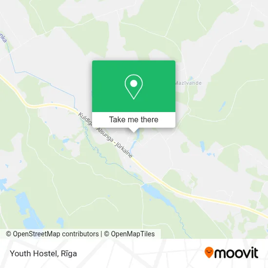 Youth Hostel map