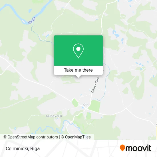 Celminieki map