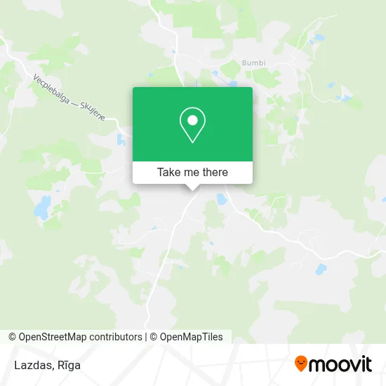 Lazdas map