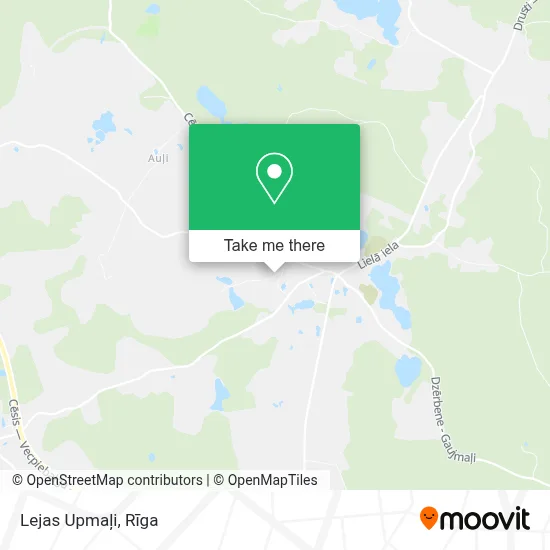 Lejas Upmaļi map