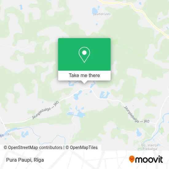 Pura Paupi map