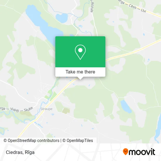 Ciedras map