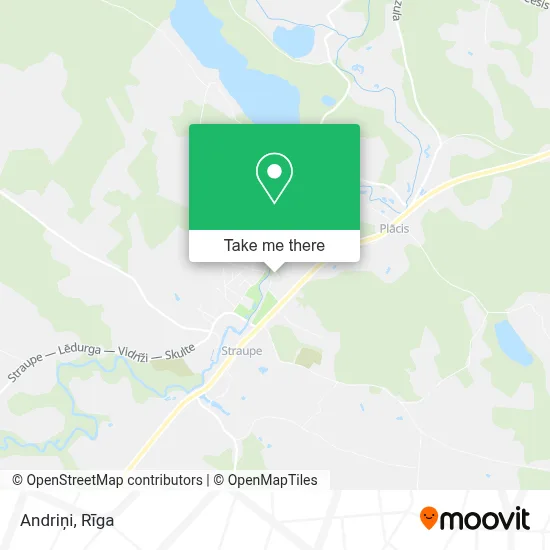 Andriņi map