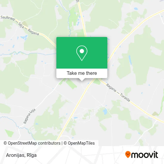 Aronijas map