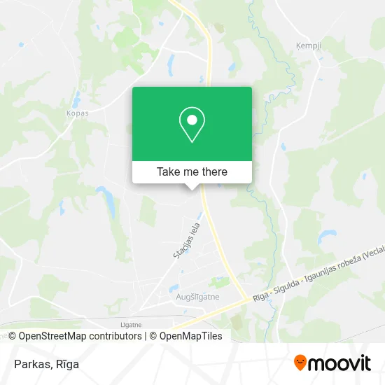 Parkas map