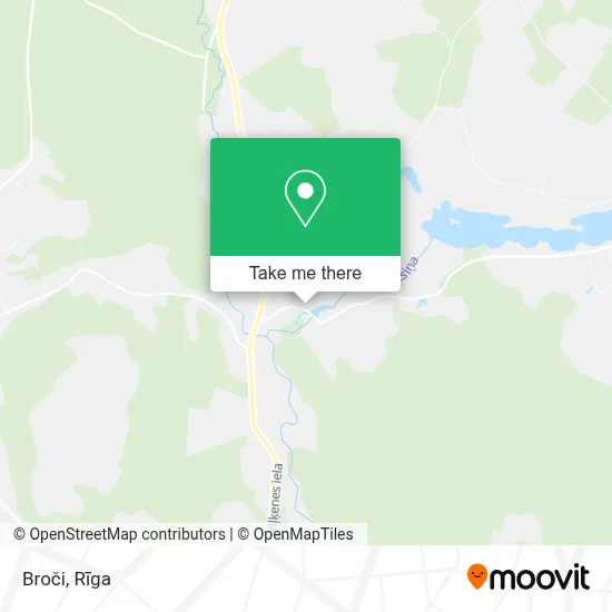 Broči map