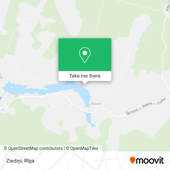 Ziediņi map