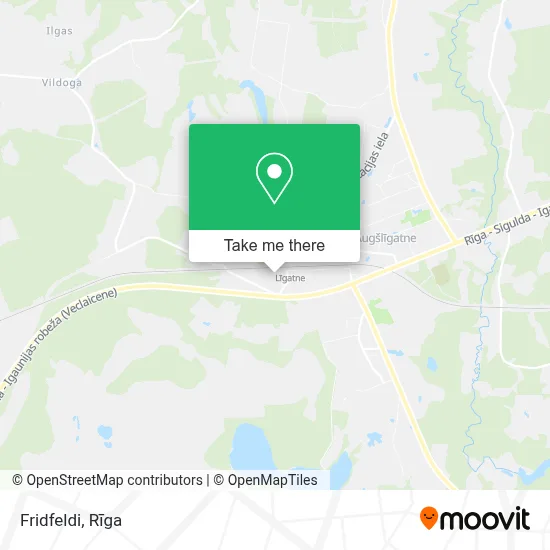 Fridfeldi map