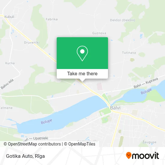 Gotika Auto map