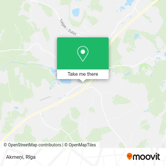 Akmeņi map