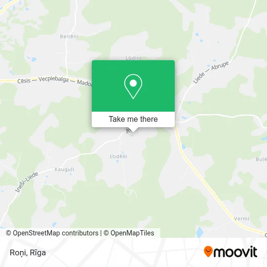 Roņi map