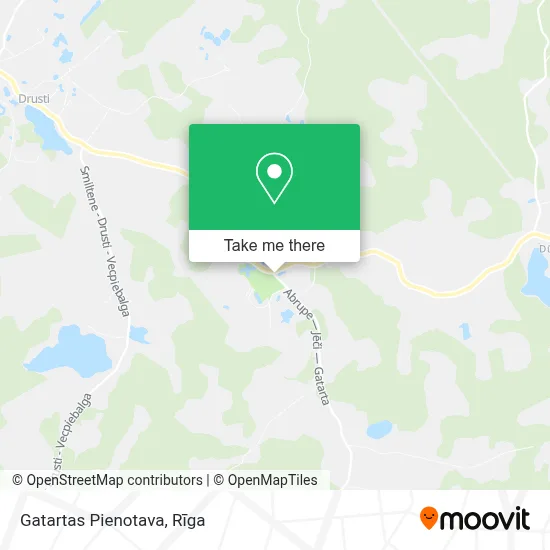 Gatartas Pienotava map