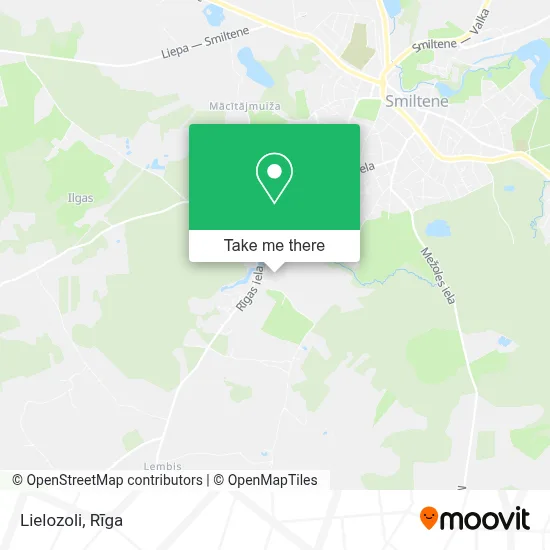 Lielozoli map