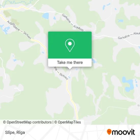 Slīpe map