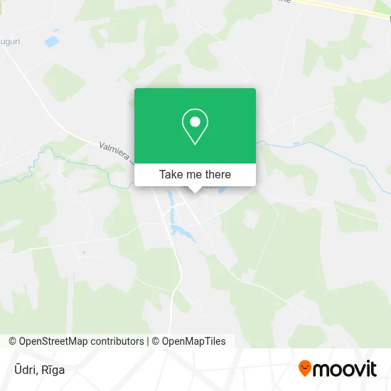 Ūdri map