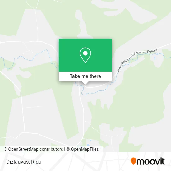 Dižlauvas map