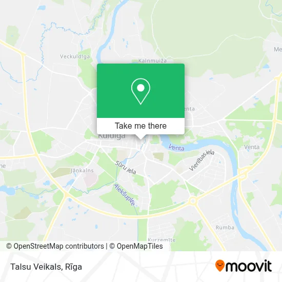 Talsu Veikals map