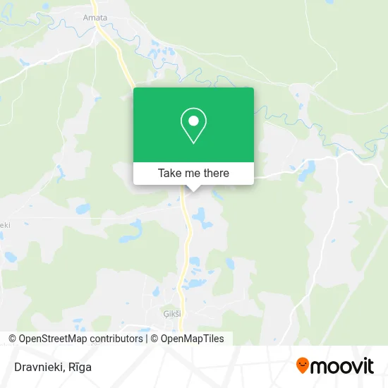 Dravnieki map