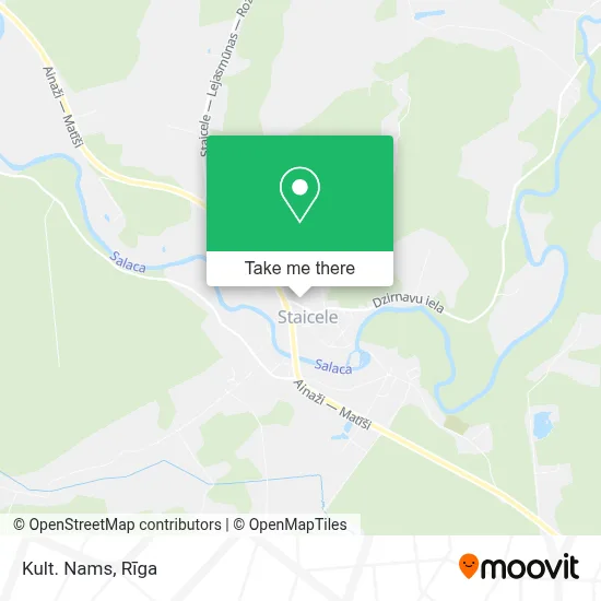 Kult. Nams map