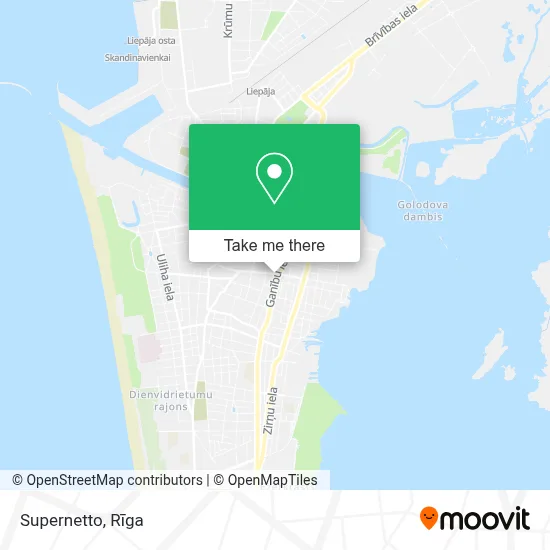 Supernetto map