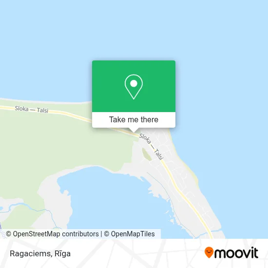 Ragaciems map