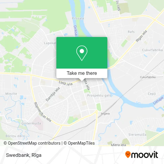 Swedbank map