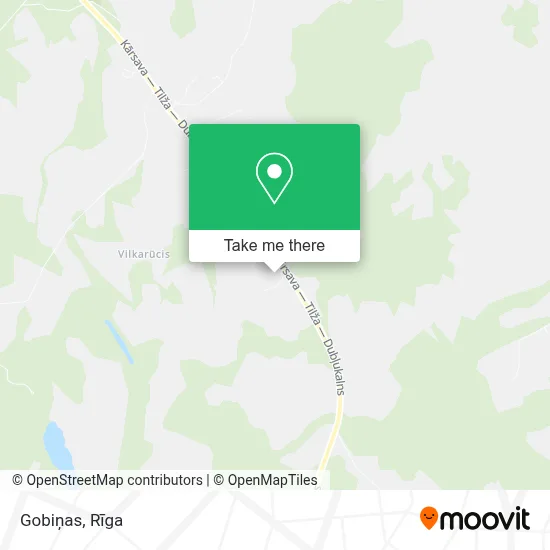 Gobiņas map