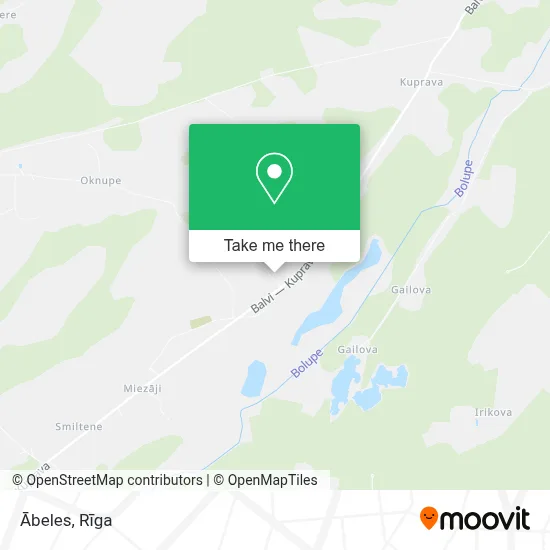 Ābeles map