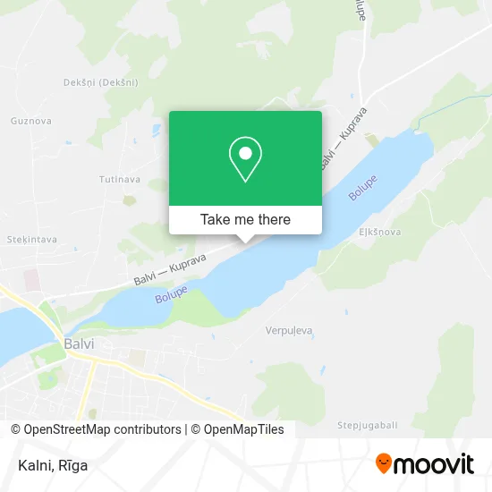 Kalni map