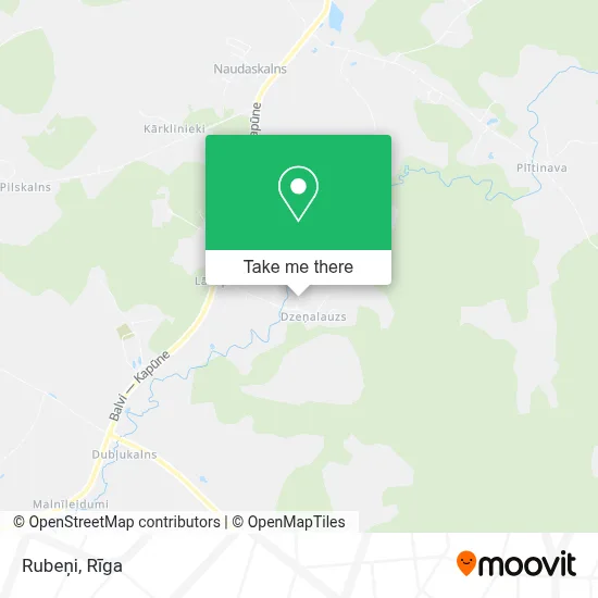 Rubeņi map